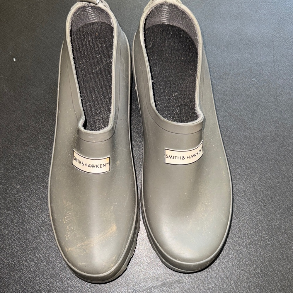 Smith & Hawken Olive Slip-On Garden Clogs